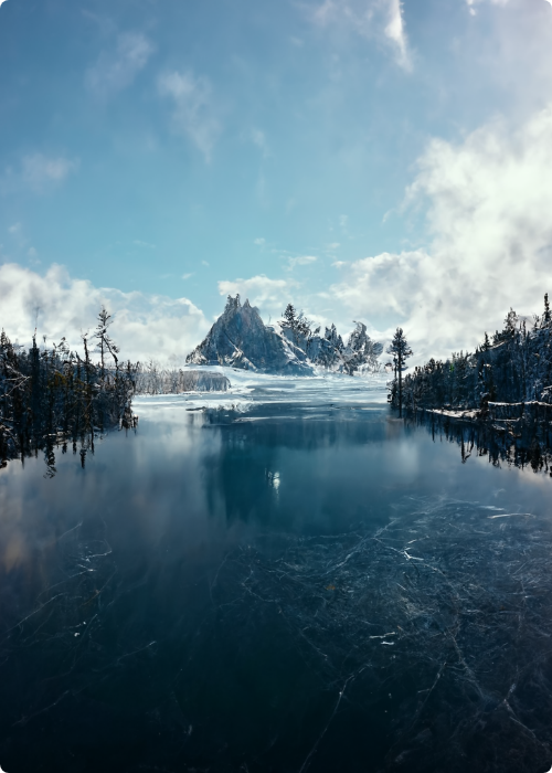 水晶冰湖